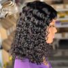 4*4 Swiss Lace SDD Pixie curl  200% Density 16"