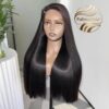 4*4 Swiss Lace SDD Straight 200% Density 34"