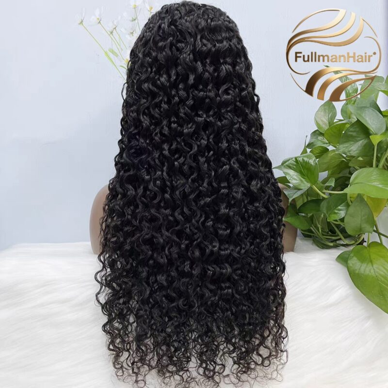 13*4 Swiss Lace SDD Water Curl 200% Density 34"