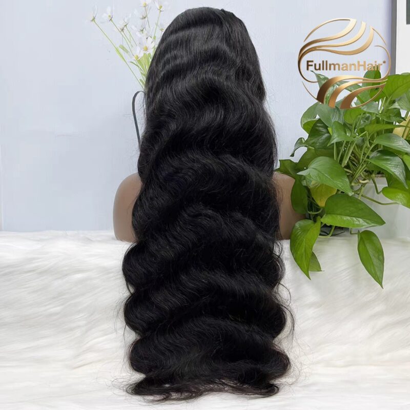 13*4 Swiss Lace SDD Water Curl 200% Density 34"