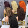 13*4 Swiss Lace SDD Water Curl 200% Density 34"