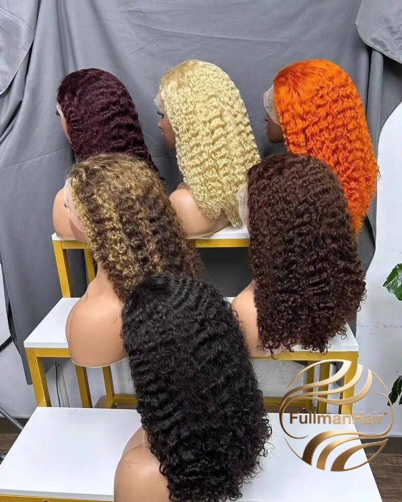 13*4 Swiss Lace SDD Water Curl 200% Density 34"