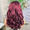 5*5 Swiss Lace SDD Bounce wig 200% Density 26"