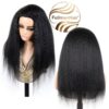 4*4  Swiss Lace SDD  long Yaki 200% Density 26 "