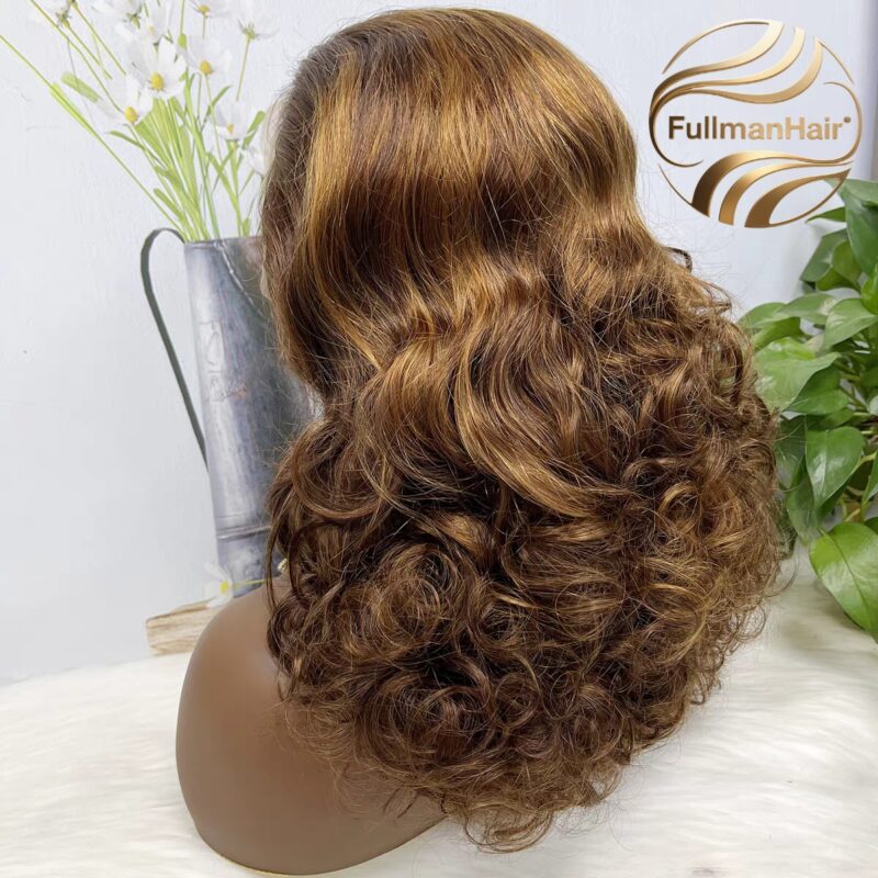 13x4 HD Lace 200% Density P4-27 Bounce Wig 30 Inch Human Hair