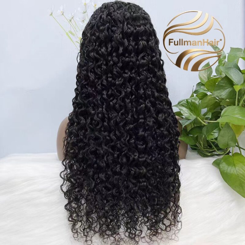 13x4 HD Lace 200% Density Natural Pixie Curly Wig 30 Inch