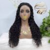 13x4 HD Lace 200% Density Natural Pixie Curly Wig 30 Inch