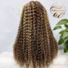 13x4 HD Lace 200% Density P4-27 Jerry Curl Wig 28 Inch Full Hair