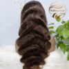 13x4 HD Lace 200% Density 4# Body Wave 30 Inch Full Hair Wig